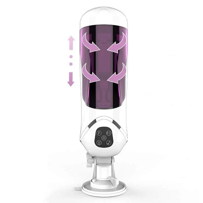 Rotations und Stoßfunktion Masturbator - Image 3